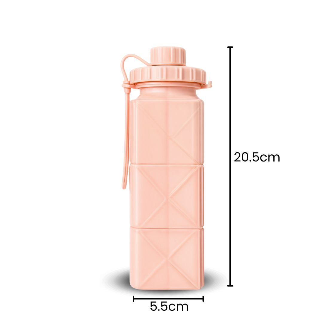 Fair Botella Plegable de Silicona 600ml