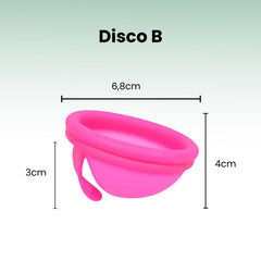 Femmy Disco Menstrual de Silicona de Grado Médico