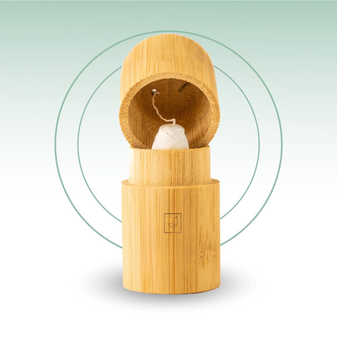 Fair Hilo dental biodegradable envase bambú