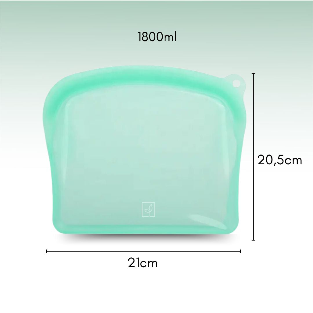Combo Bolsa de Silicona Reutilizable x4