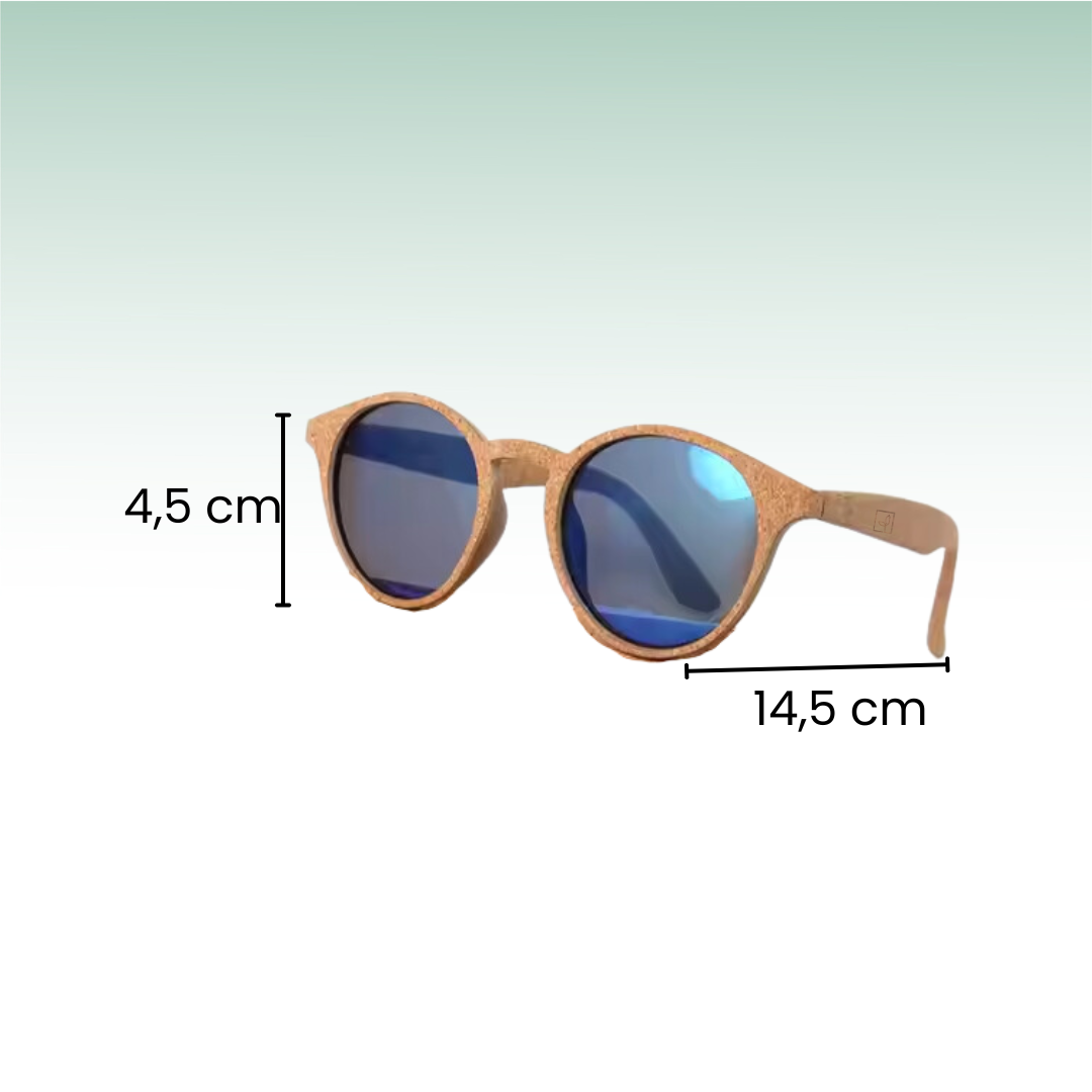 Fair Gafas De Bambú Aviador Protección UV 400