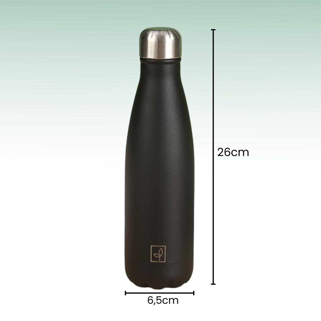 Fair Botella Cola Térmica de Acero Inoxidable 500ML (Medio litro)