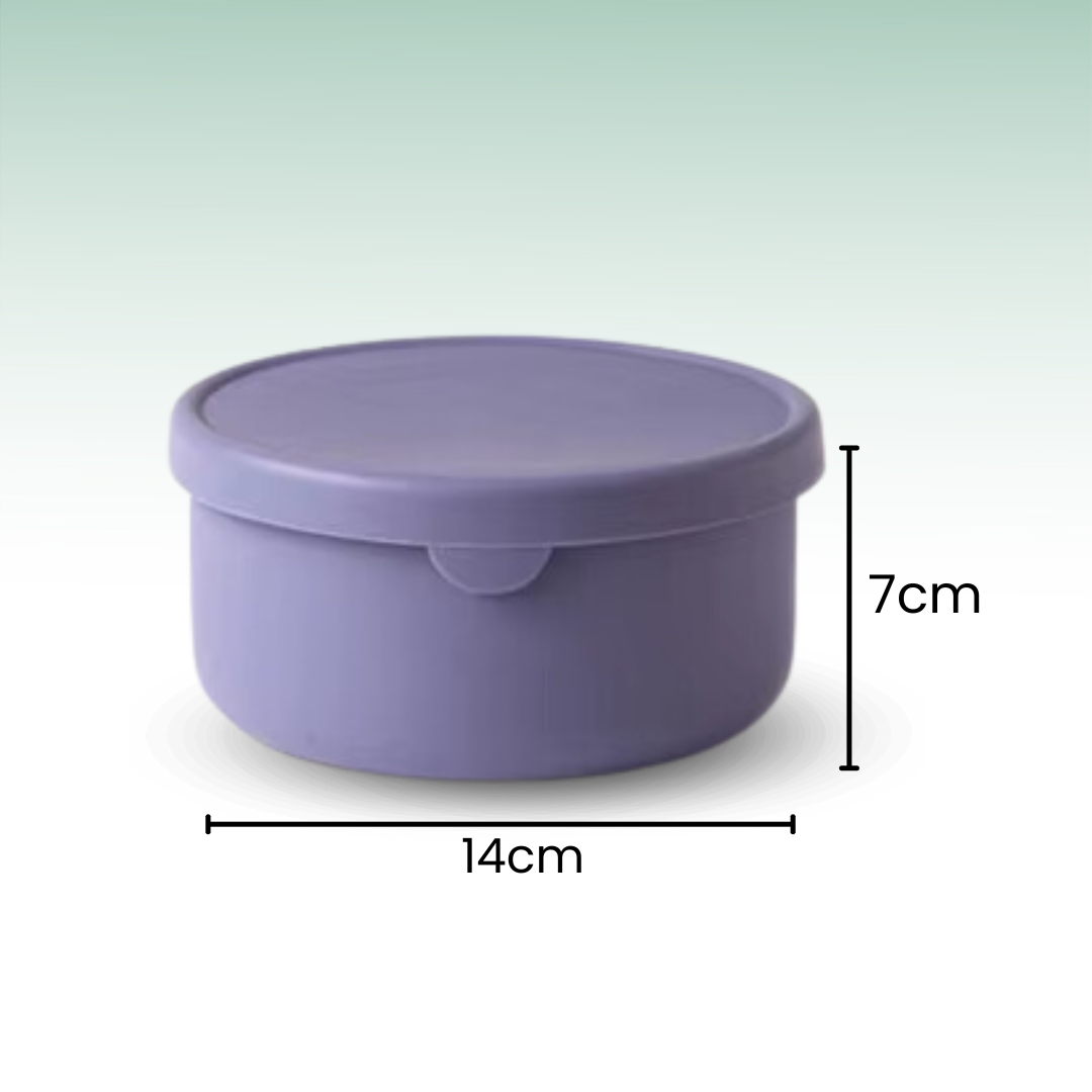 Fair Lonchera de Silicona Redonda 700ml