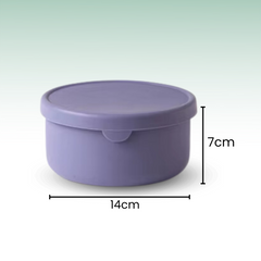 Fair Lonchera de Silicona Redonda 700ml