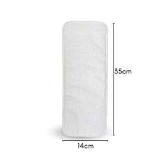 Fair Inserto Pañal Absorbente Microfibra 3 Capas Blanco