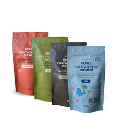 BambooSmile Refill Pasta Dental Natural 125ml - Recarga Ecológica y Sostenible