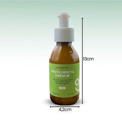 BambooSmile Pasta Dental Natural 125ml - Cuidado Bucal Ecológico y Vegano
