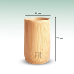 Fair Taza de bambú Tempi 12x8cm