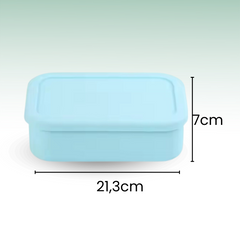 Fair Lonchera de Silicona Cuadrada 800ml