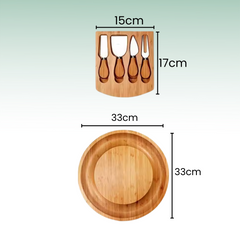 Fair Juego de Tablas y Cuchillos de Bambú Bambuchop