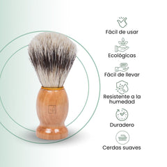 Fair Brocha de Afeitar de Bambú