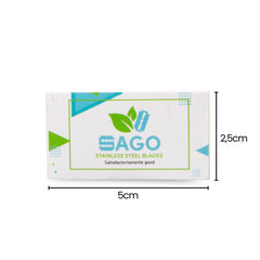 Sago Hoja de Afeitar Sago Premiun x100