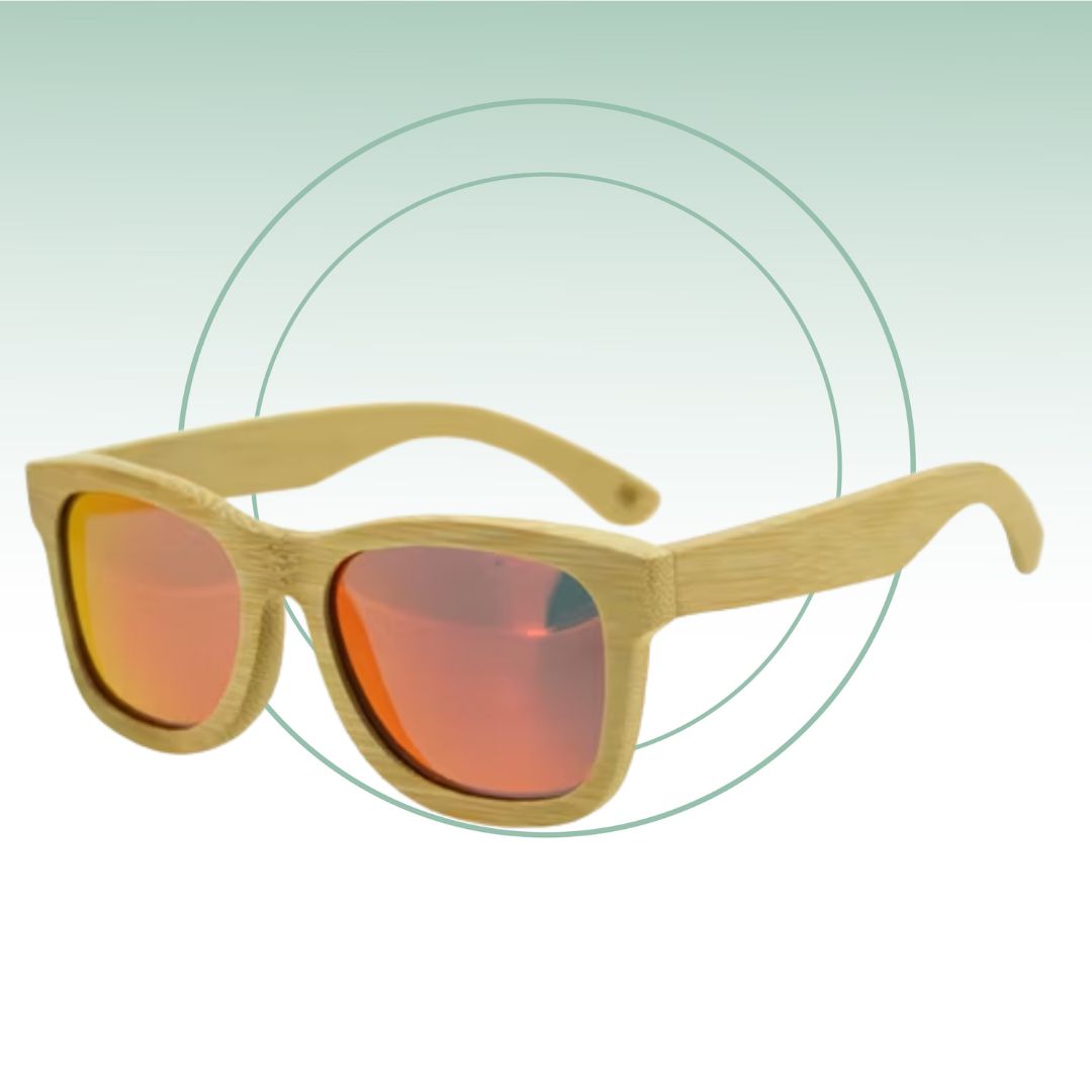 Fair Gafas De Bambú Original Protección UV 400 Cafe