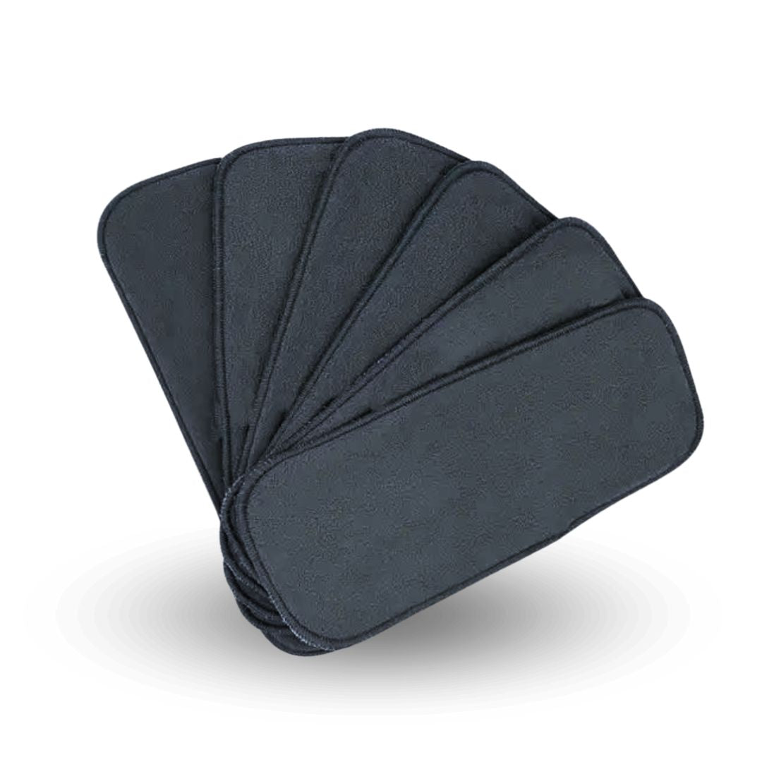 Fair Inserto Pañal Absorbente Microfibra 5 Capas Carbón