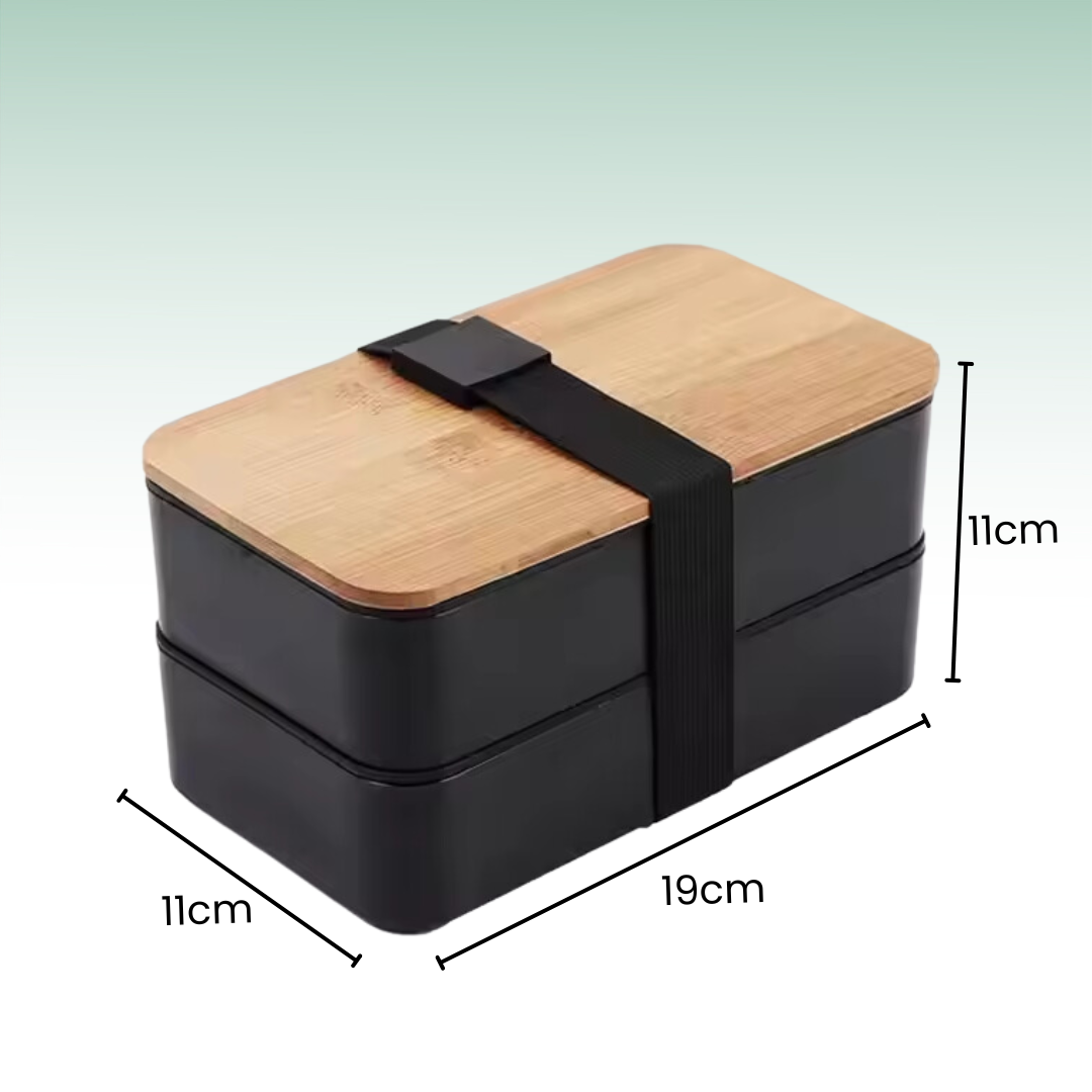 Fair Lonchera Bento Box bamboo 2000ml