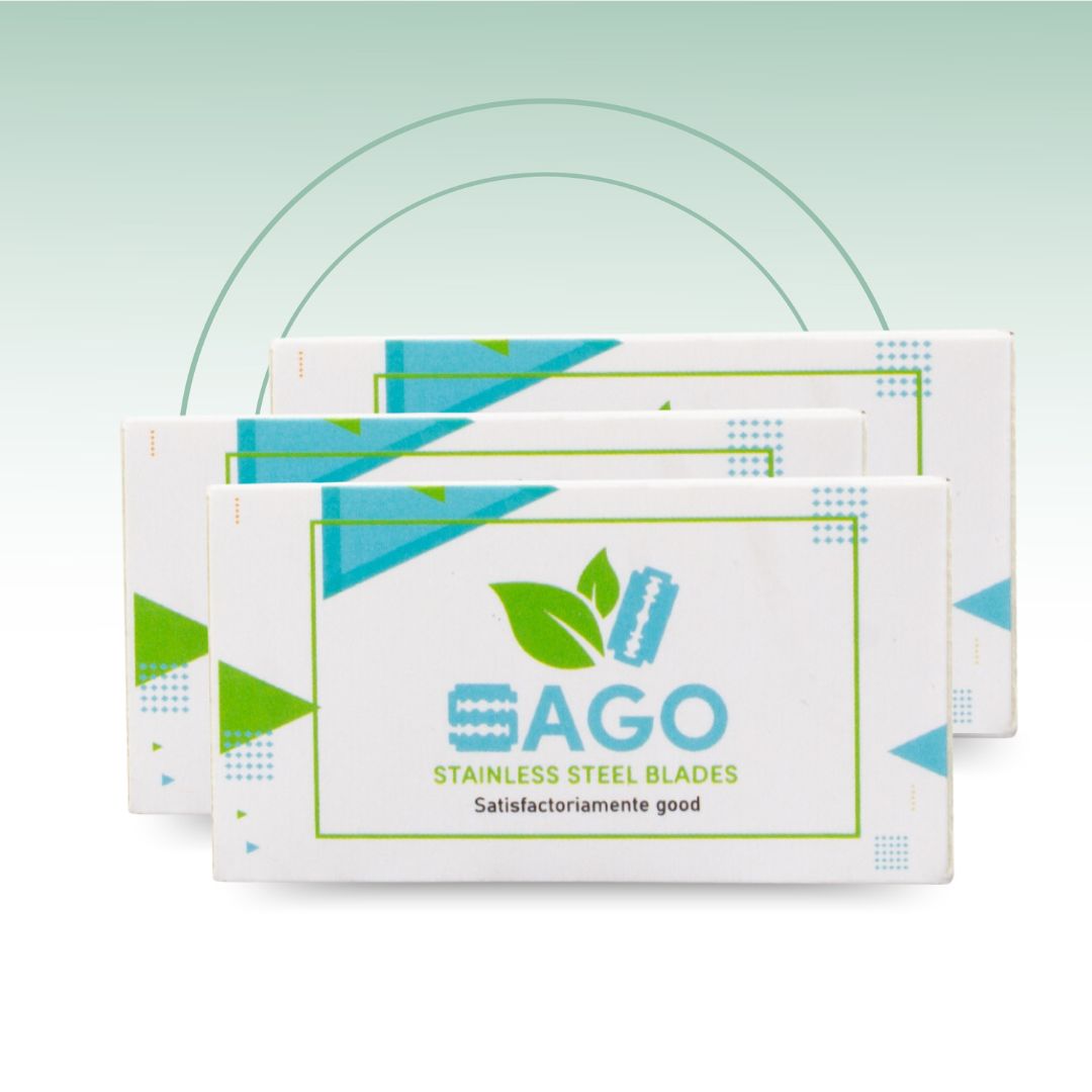 Sago Hoja de Afeitar Sago Premiun x100