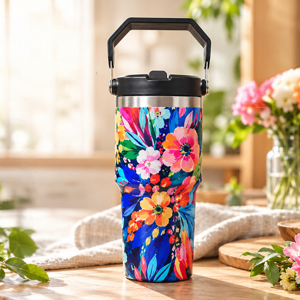 Fair Botella Térmica Tumbler Calef 750ml Flores