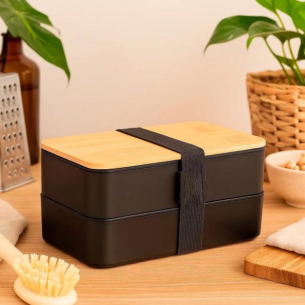 Fair Lonchera Bento Box bamboo 2000ml
