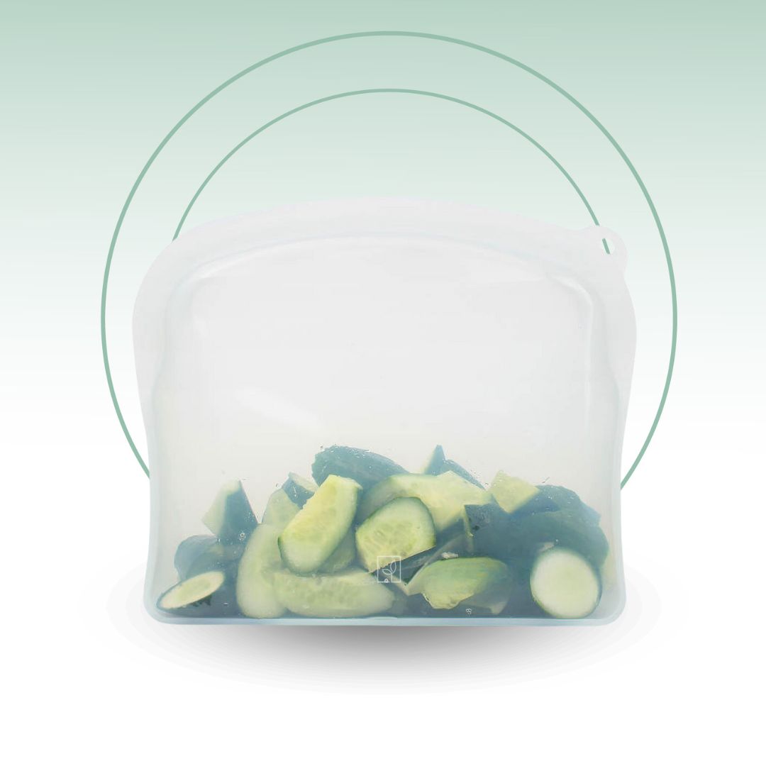 Fair Bolsa de Silicona Reutilizable 1800ML