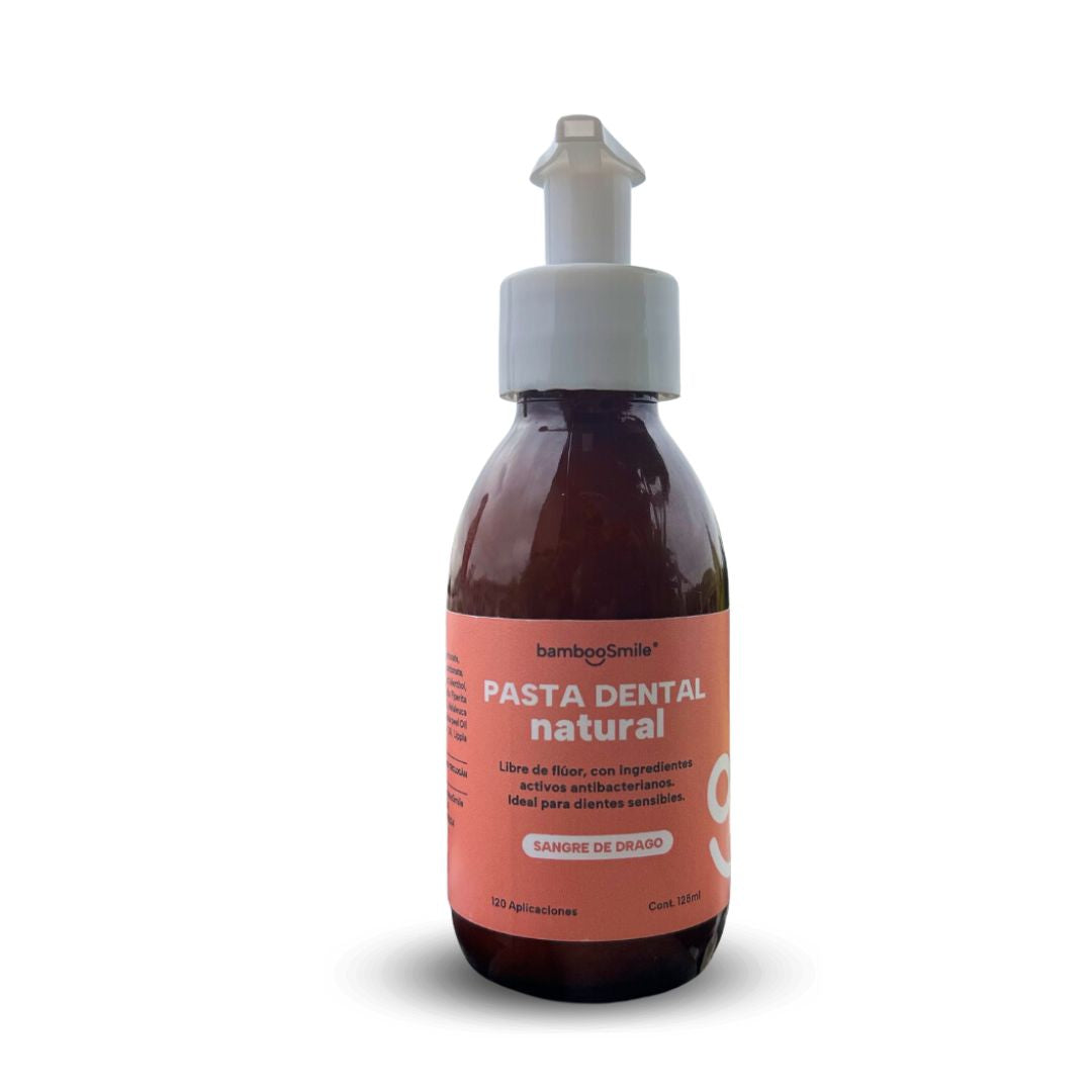 BambooSmile Pasta Dental Natural 125ml - Cuidado Bucal Ecológico y Vegano