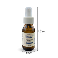 BambooSmile Enjuague Bucal Natural 60ml - Fórmula Refrescante y Portátil