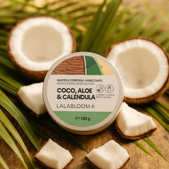 LalaBloom Manteca Humectante Coco 150g