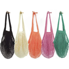 Fair Bolso Malla de Algodón para Frutas y Verduras Reutilizables