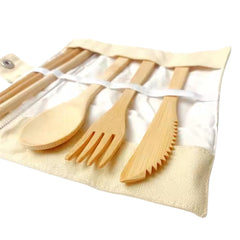 Fair Set de cubiertos de bambú