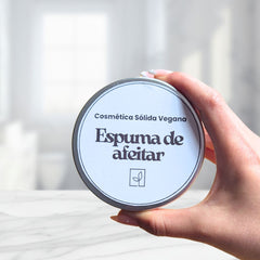 Fair Espuma de Afeitar Vegana en Barra - Cosmético Sólido Natural y Ecológico