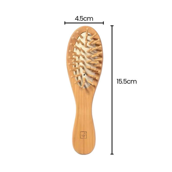Fair Cepillo de Cabello de Bambú para Cartera