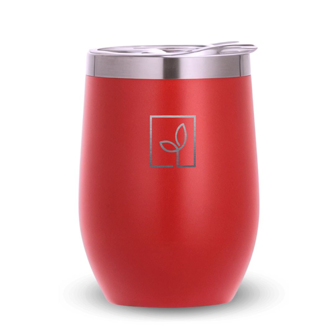 Fair Botella Taza Térmica Oval Acero Inoxidable 360ML