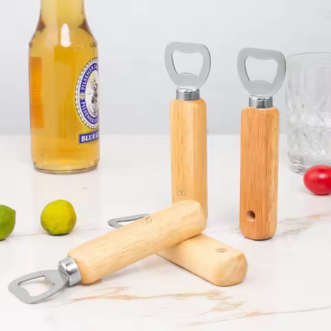 Fair Abridor de Botellas de Bambú
