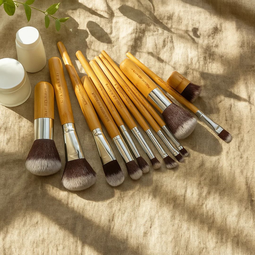 Fair Brochas de Maquillaje de Bambú Set 11pcs
