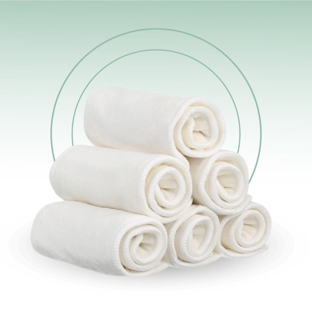 Fair Inserto Pañal Absorbente Microfibra 3 Capas Blanco
