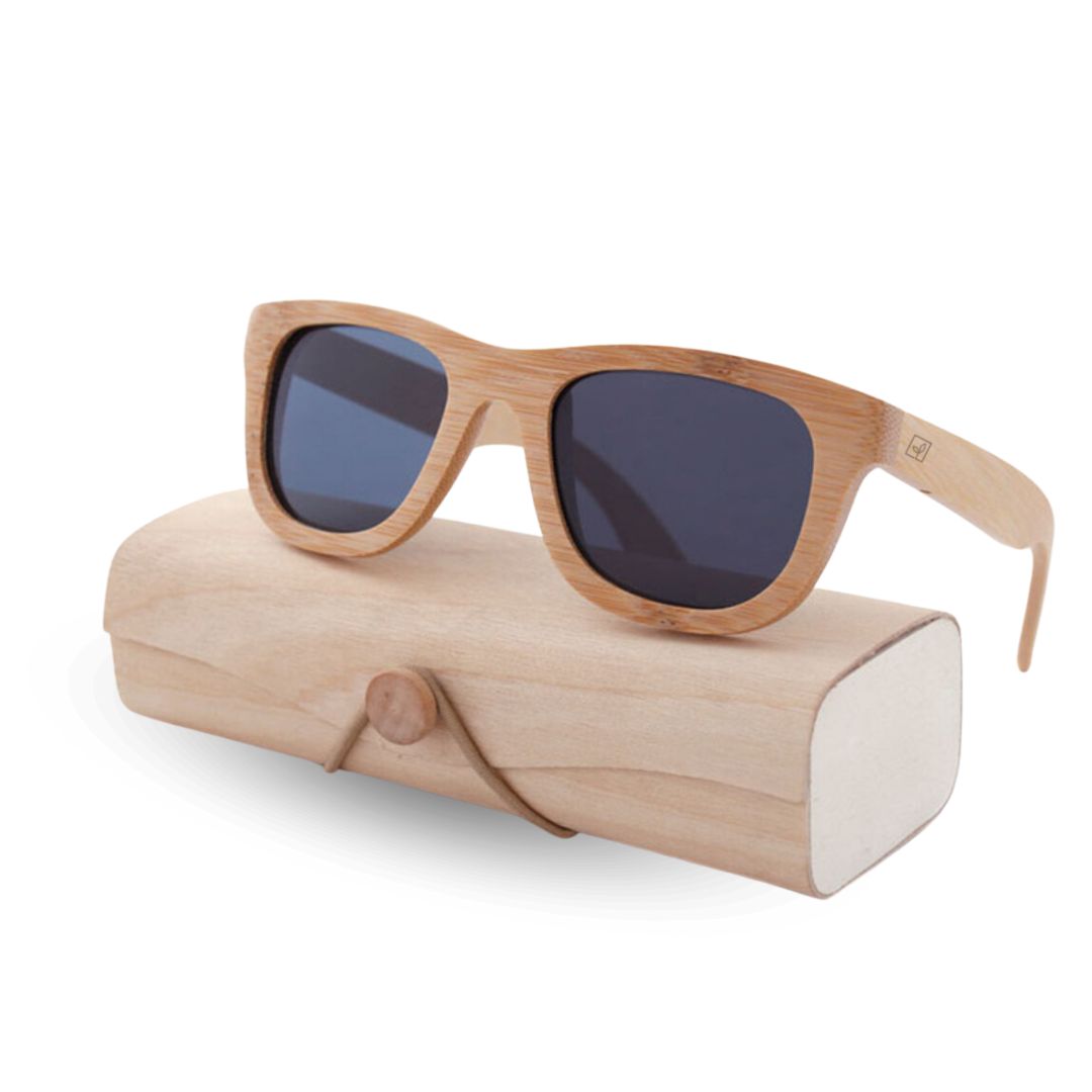 Fair Gafas De Bambú Original Protección UV 400 Negro