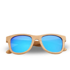 Fair Gafas De Bambú Original Protección UV 400 Celeste