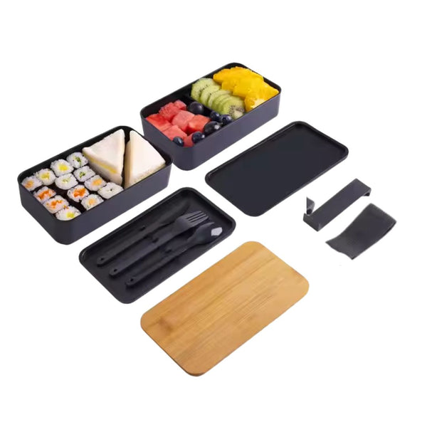 Fair Lonchera Bento Box bamboo 2000ml