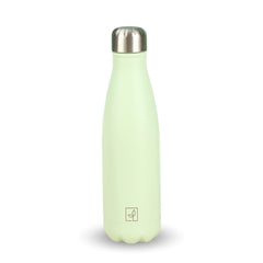 Fair Botella Cola Térmica de Acero Inoxidable 500ML MENTA (Medio litro)