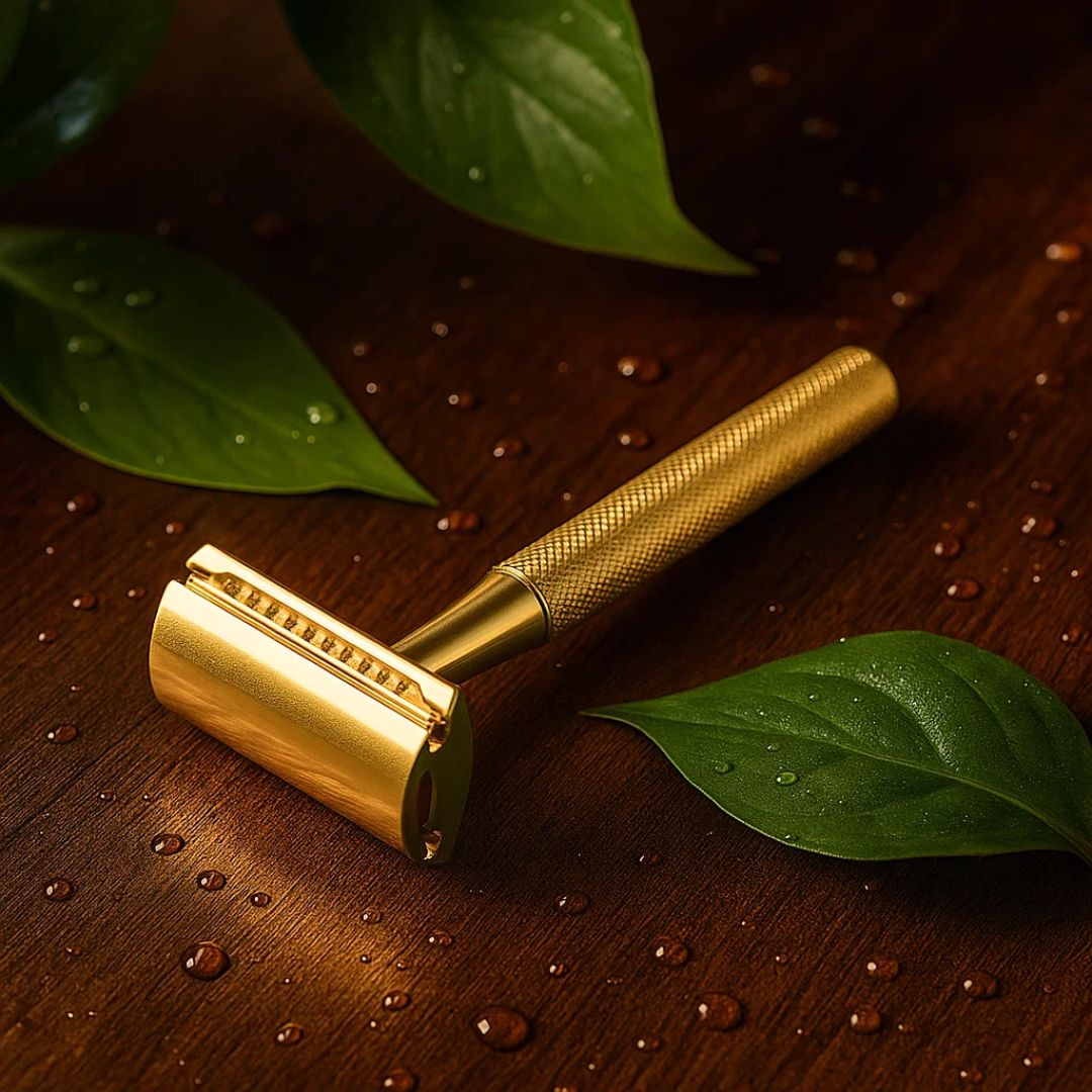Fair Rasuradora PREMIUN de Acero Inoxidable Reutilizable Dorado