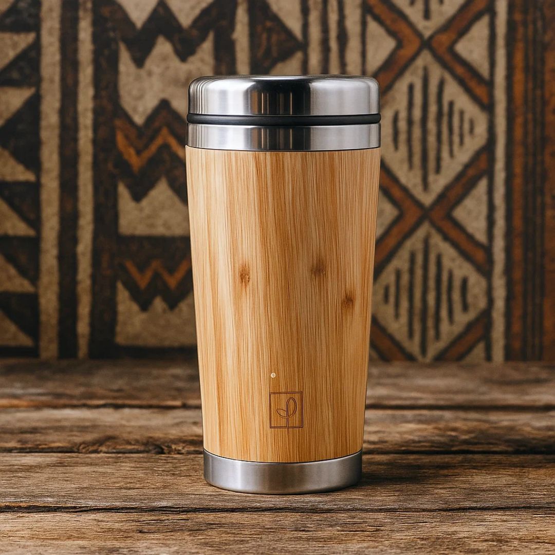 Fair Vaso de bambú Tribu de 450 ml