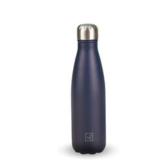 Fair Botella Cola Térmica de Acero Inoxidable 500ML AZUL MARINO (Medio litro)