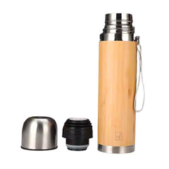 Fair Botella de Bambú Térmica Thermogo de 500ml