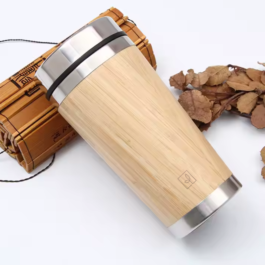 Fair Vaso de bambú Térmica Tribu de 450 ml