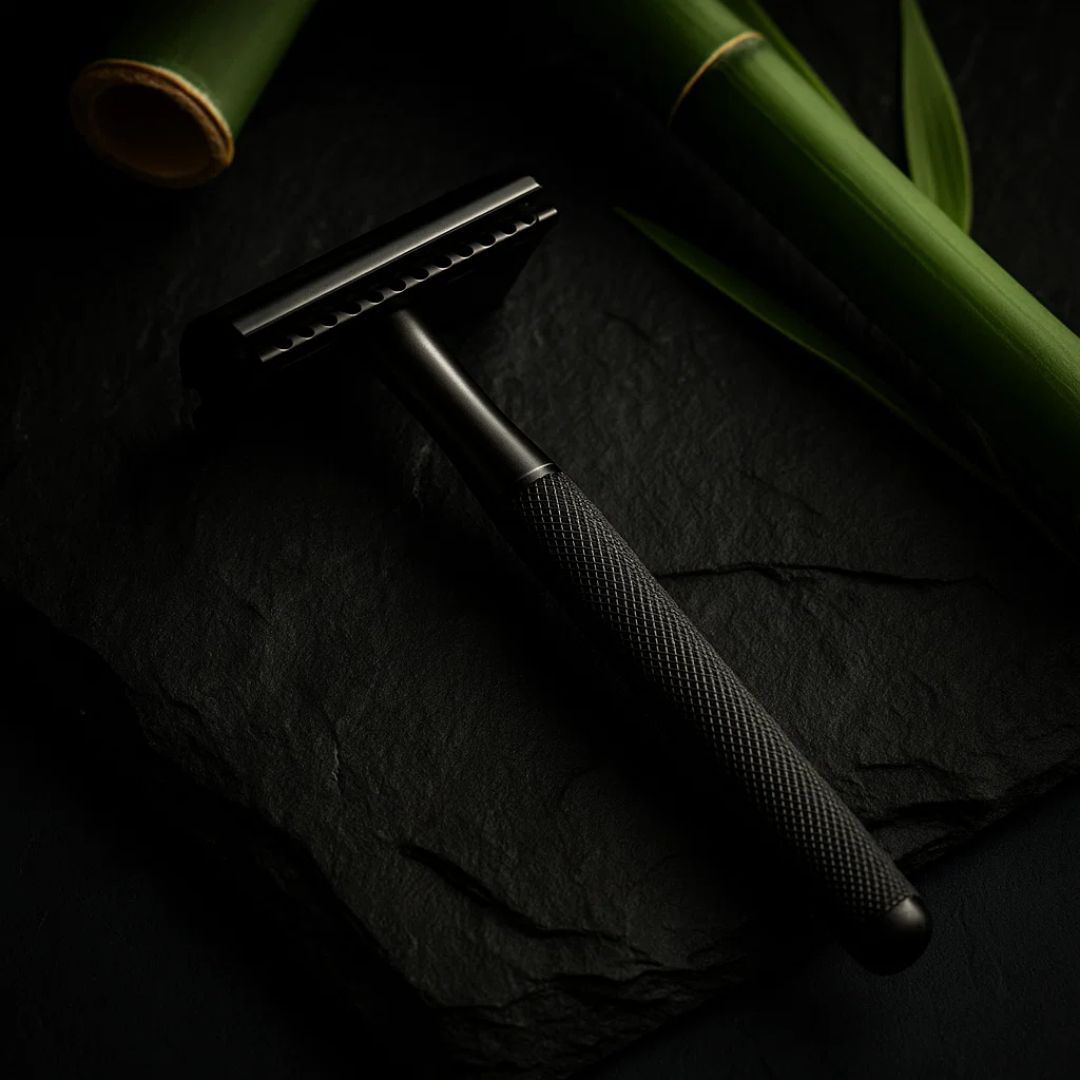 Fair Rasuradora PREMIUN de Acero Inoxidable Reutilizable Negro