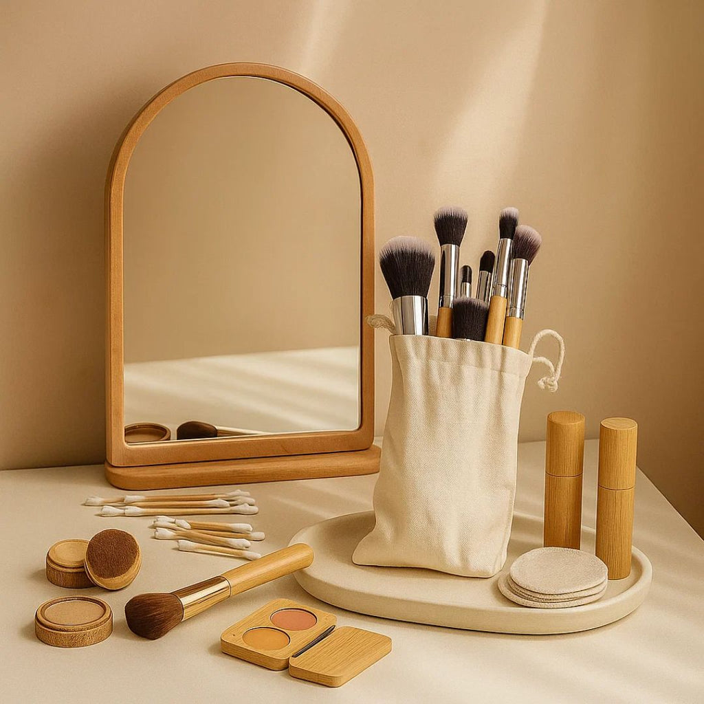 Fair Brochas de Maquillaje de Bambú Set 11pcs