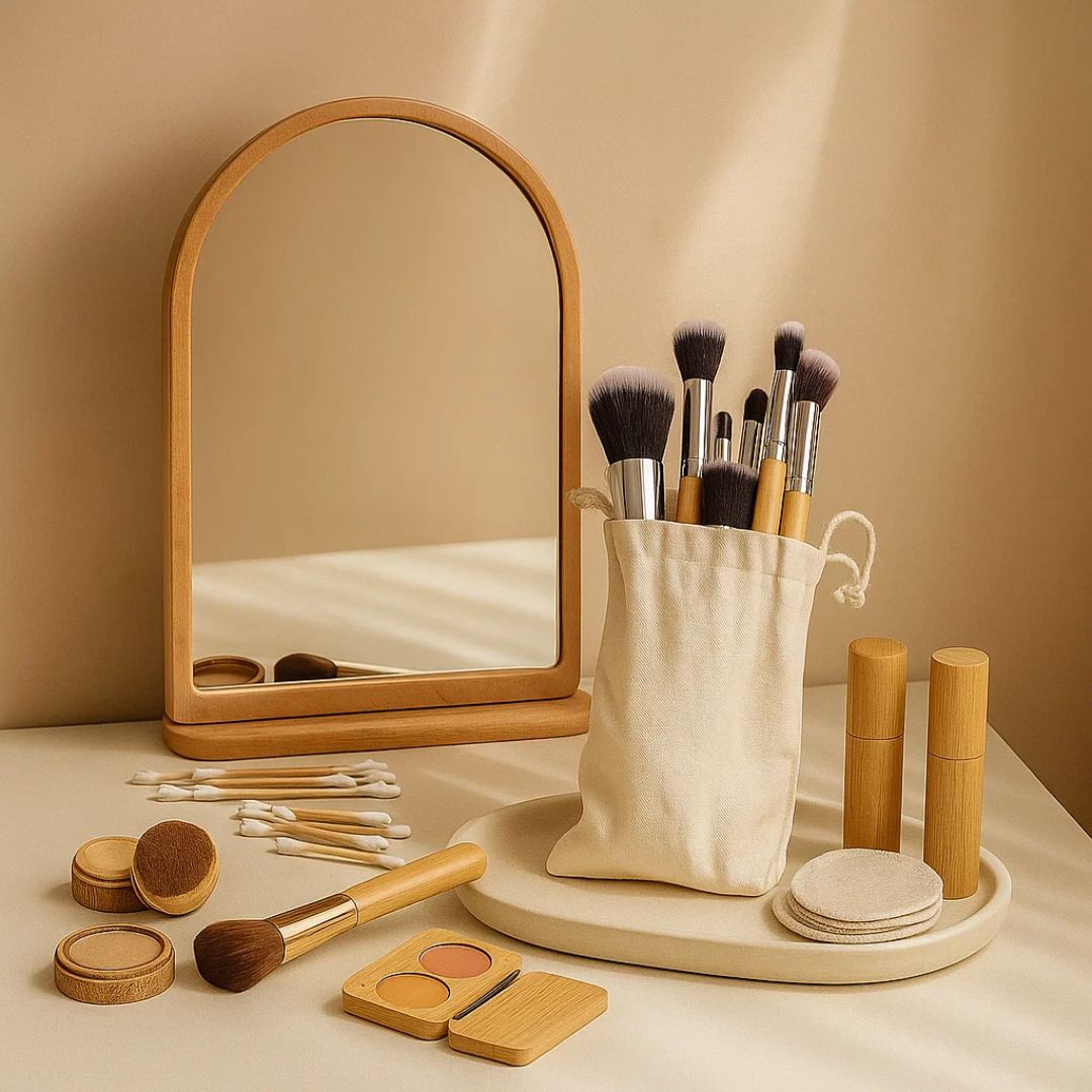 Fair Brochas de Maquillaje de Bambú Set 11pcs