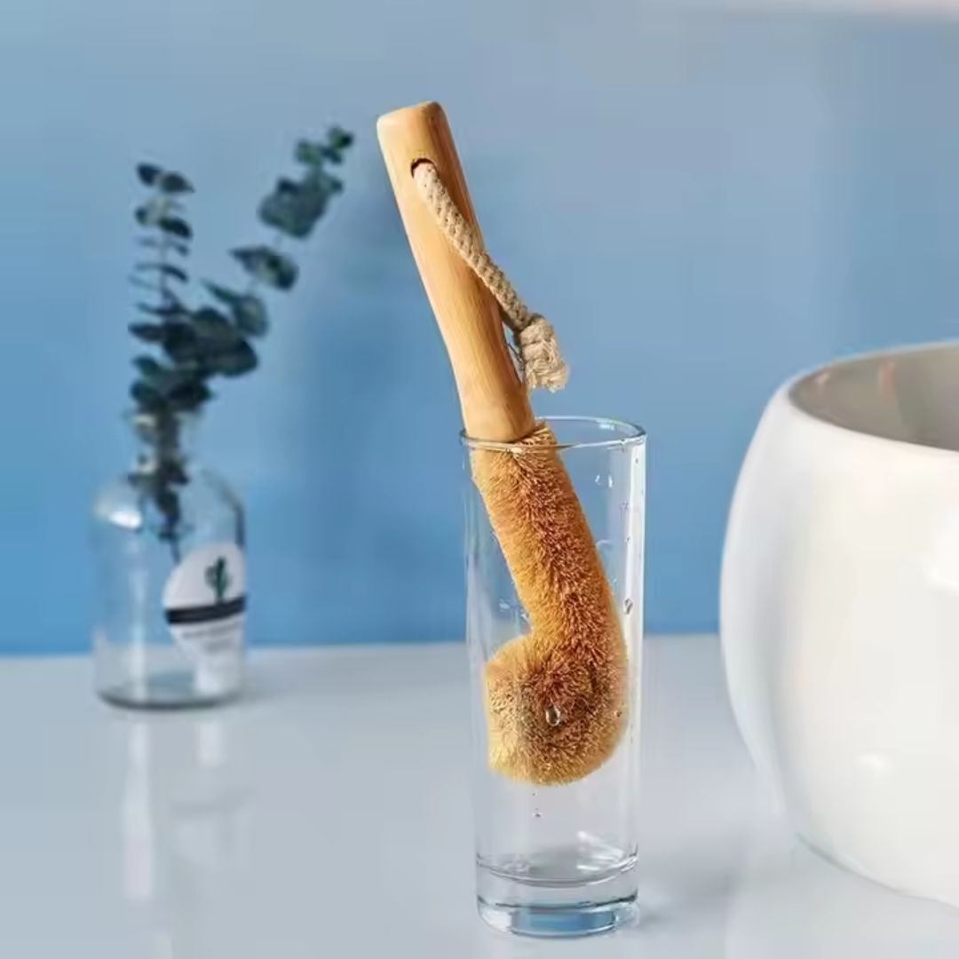Fair Cepillo de Bambú para Botellas y Vasos