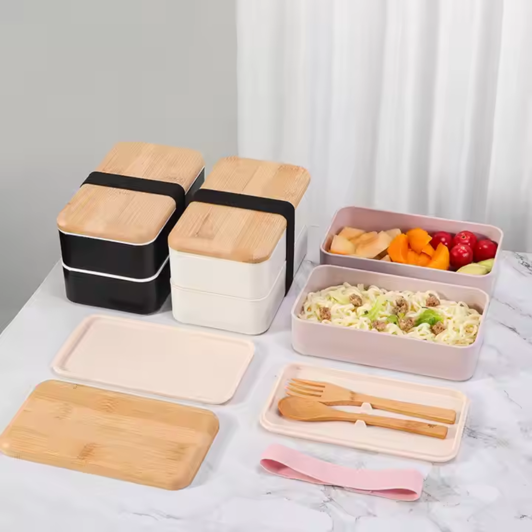 Fair Lonchera Bento Box bamboo 2000ml