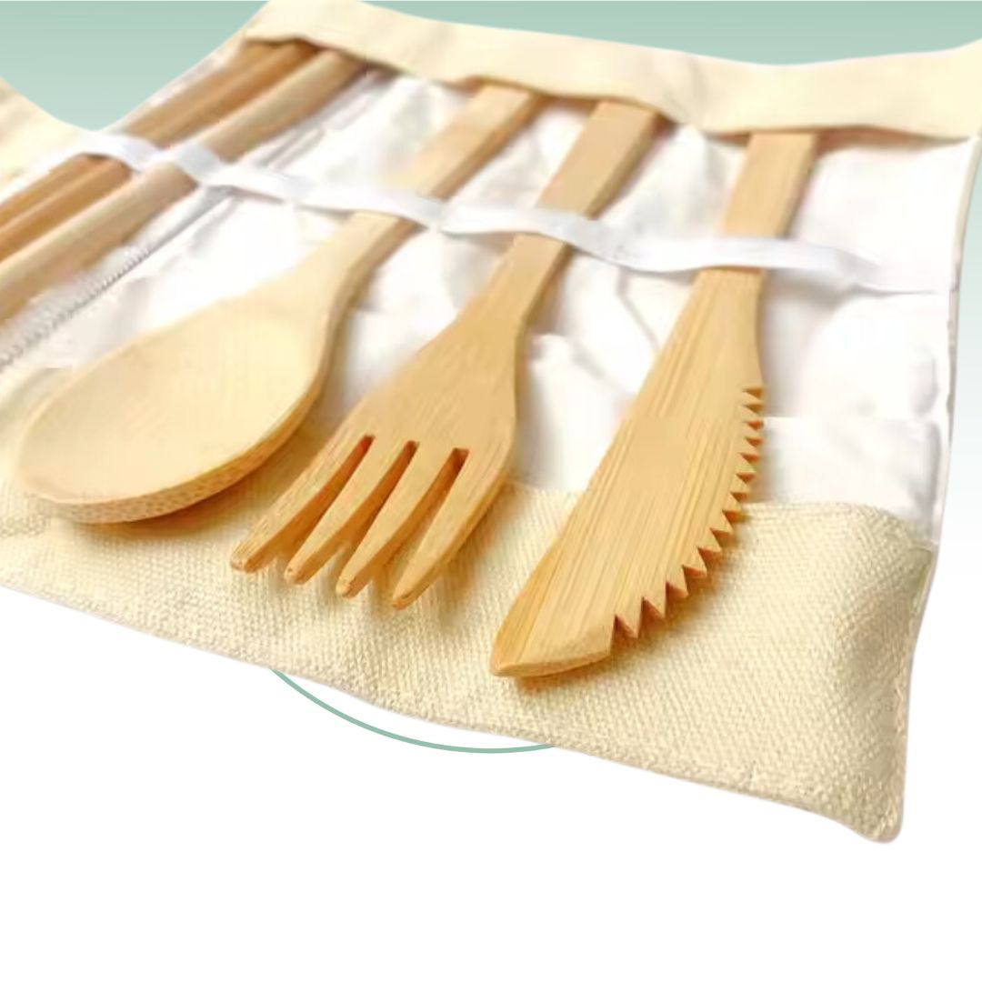 Fair Set de cubiertos de bambú