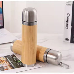 Fair Botella de Bambú Térmica Thermogo de 500ml